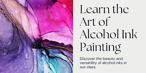 Imagem principal do evento Alcohol Ink Art Class