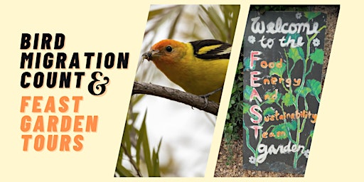 Imagem principal do evento Bird Migration Count & FEAST Garden Tours