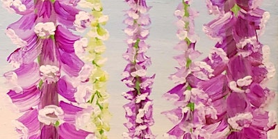 Immagine principale di Country Meadow Foxglove - Paint and Sip by Classpop!™ 