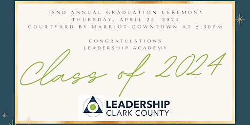 Imagen principal de Leadership Clark County 42nd Graduation Ceremony