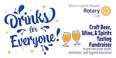 Immagine principale di Drinks For Everyone! Beer, Wine, & Spirits Tasting Fundraiser 