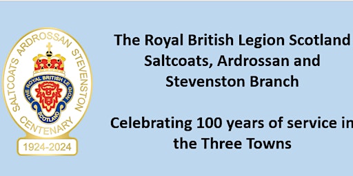 Image principale de RBLS Saltcoats, Ardrossan and Stevenston Branch Centenary