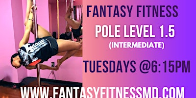 Primaire afbeelding van Pole Dance Level 1.5 Tuesday's