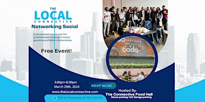 Imagem principal do evento The Local Connective March Networking Event