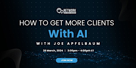 Hauptbild für How to Get More Clients with AI