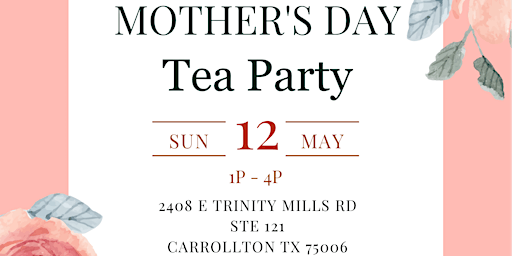 Image principale de Indulge in a Magical Mother's Day Tea Party with Music and Games!