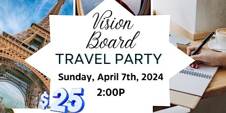 TRAVEL VISION BOARD PARTY