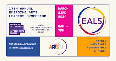 Emerging Arts Leaders Symposium 2024 primary image