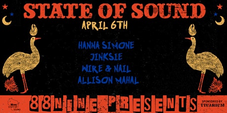 88Nine Presents: State of Sound - April Edition
