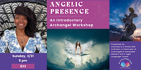 3/31: Angelic Presence, An Introductory Archangel Workshop