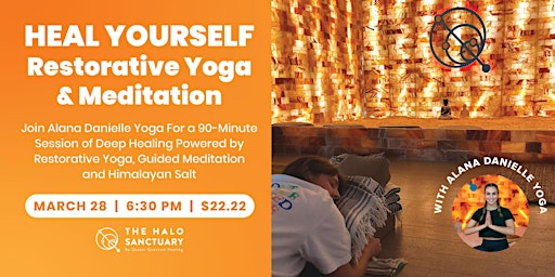 Heal Yourself Restorative Yoga and Meditation primary image