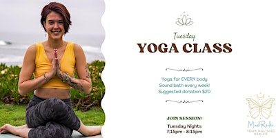 Image principale de Tuesday Night Donation Yoga in Santee