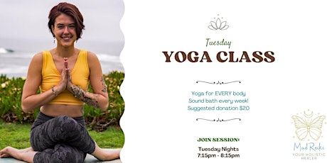 Tuesday Night Donation Yoga in Santee