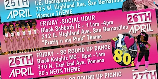 Imagen principal de Pre Sale tickets for Friday Night's 80's Party