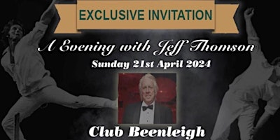 A Evening with Jeff Thomson primary image