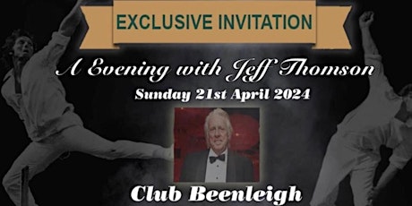 A Evening with Jeff Thomson