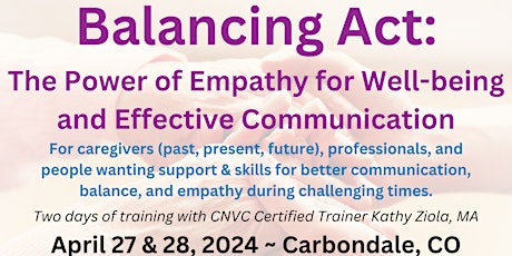 Balancing Act:The Power of Empathy for Well-being & Effective Communication