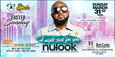 Nulook Album Release | BarCode, Elizabeth, NJ primary image