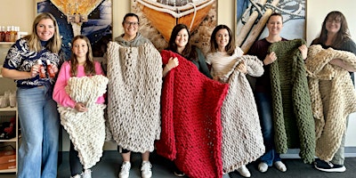 Chunky Knit Blanket Party - Weathervane 5/1 primary image