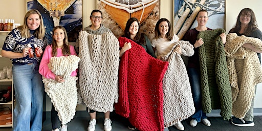 Chunky Knit Blanket Party - Weathervane 5/1 primary image