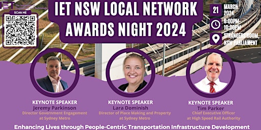 Imagem principal de IET NSW Local Network Awards Night 2024