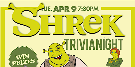 Imagem principal do evento MOM'S TIPSY TRIVIA: SHREK