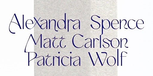 Alexandra Spence, Matt Carlson, Patricia Wolf feat. Tone Poem pop-up  primärbild