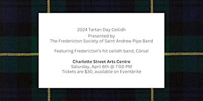 Immagine principale di 2024 Tartan Day Ceilidh 