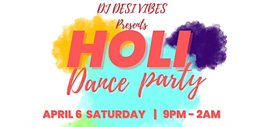 Primaire afbeelding van HOLI DANCE PARTY MILWAUKEE