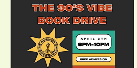 Wine & Read Mixer Presents: 90s Vibe Book Drive