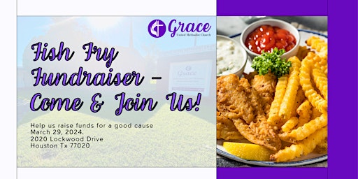 Good Friday Fish Fry Fundraiser For Grace United Methodist Church primary image