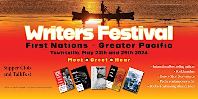 Primaire afbeelding van First Nations Writers Festival - Greater Pacific - Supper Club Event