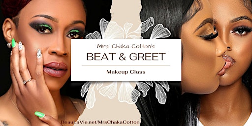 Imagem principal do evento Beat & Greet  Makeup Class