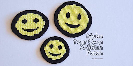 Make Your Own Cross-Stitch Patch! primary image