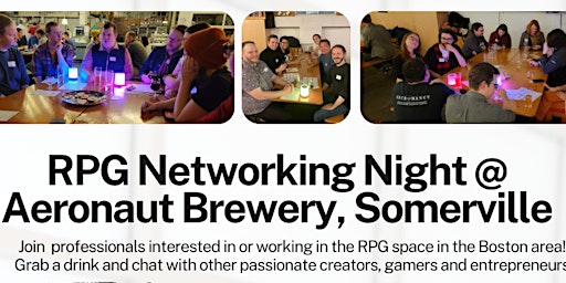 Hauptbild für RPG Networking Night w Danger Wizard @ Aeronaut