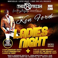 Image principale de THE AMAZING "KEN FORD" LIVE FOR THE #1 LADIES NIGHT MARCH 22ND!!