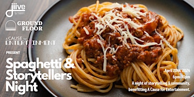 Spaghetti & Storytellers Night primary image