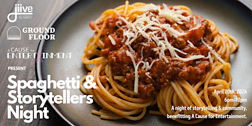 Primaire afbeelding van Spaghetti & Storytellers Night