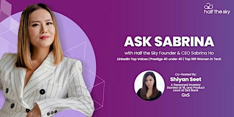 [In Person] Ask Sabrina #6 with Shiyan Seet!