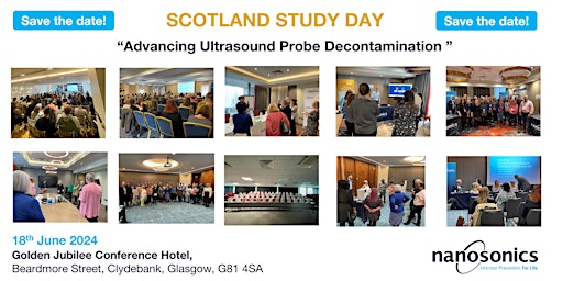 Image principale de Advancing Ultrasound Probe Decontamination Study Day, Scotland