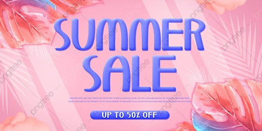 SUMMER SALE 50 primary image