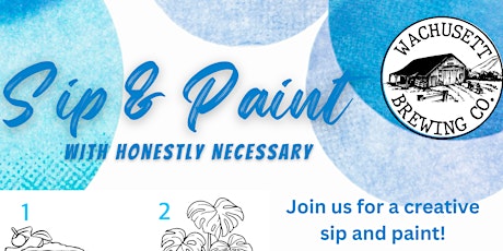 Sip & Paint at  Wachusett Brewing Co