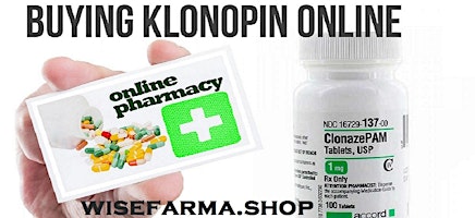 Imagem principal do evento Generic Klonopin Availability