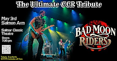 Imagem principal do evento The Ultimate CCR Tribute ~ The Bad Moon Riders
