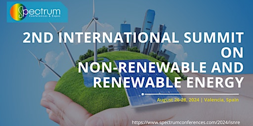 Imagem principal do evento 2nd International Summit on Non-Renewable and Renewable Energy