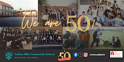 Primaire afbeelding van Colton Hills Community School 50th Anniversary Alumni Dinner Party