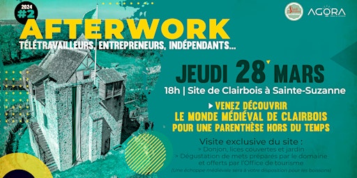 Imagem principal do evento Afterwork #2 Le Monde Médiéval de Clairbois