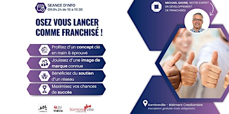 Osez vous lancer comme franchisé!