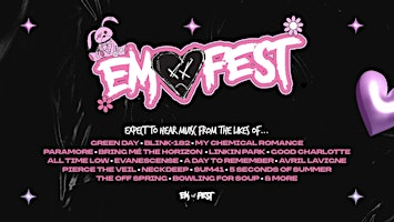 Imagem principal do evento The Emo Festival Comes to Norwich!