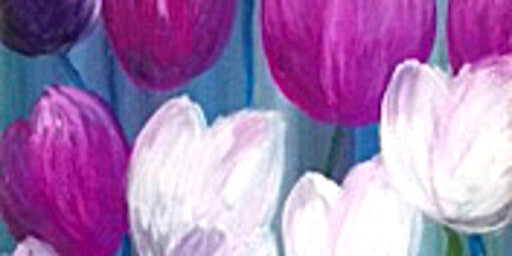 Imagem principal do evento Tall Tulips - Paint and Sip by Classpop!™